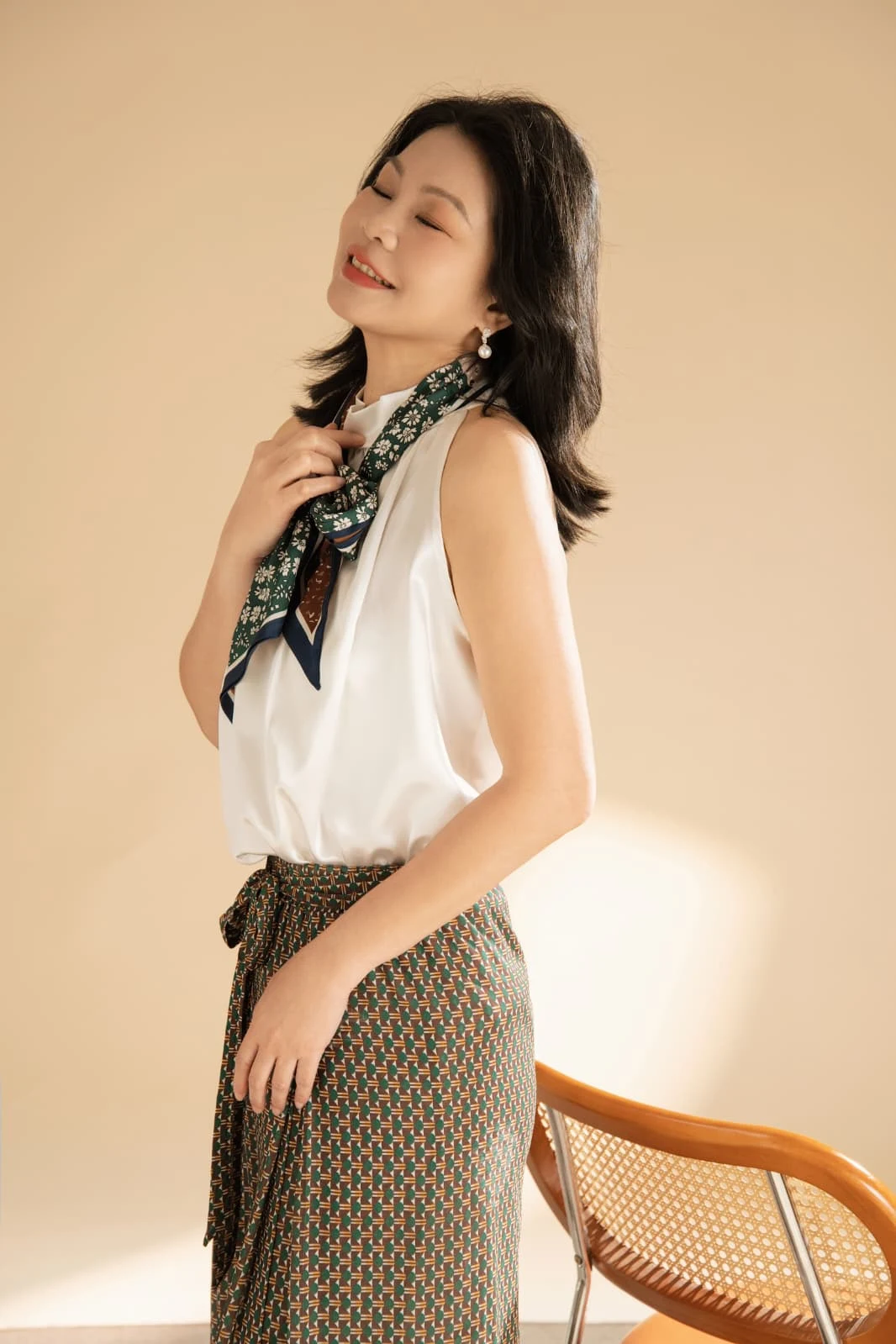 Jewel Beauti founder in a calm portrait